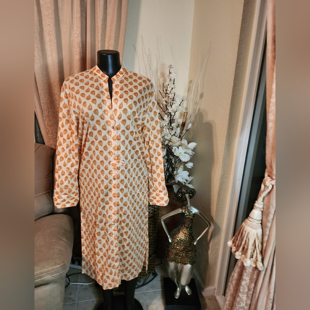 Zara Caftan Tunic Dress size S
